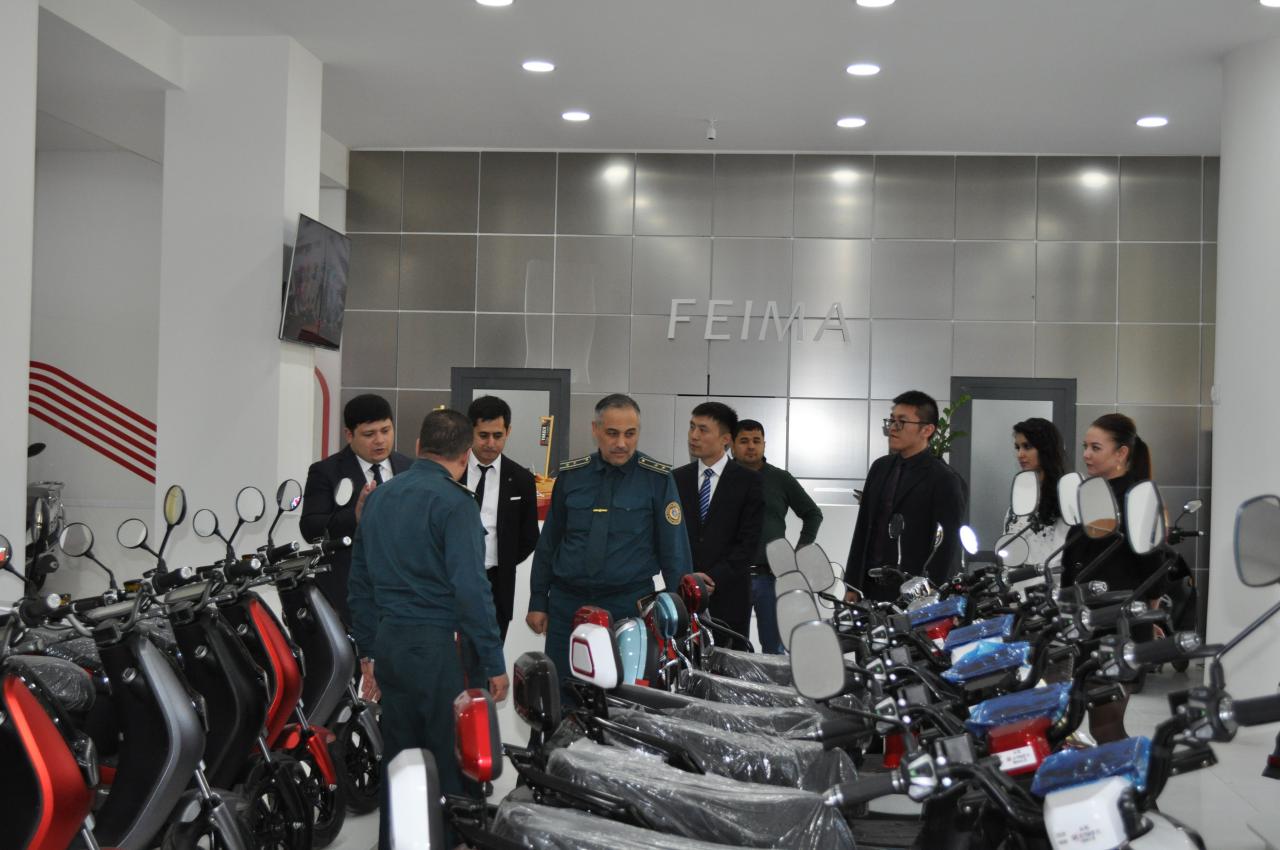O'zbekiston davlat xizmatlari uchun elektromopedlar